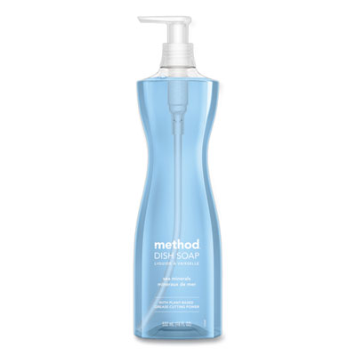 Dish Soap Pump, Hour-Glass Bottle Shape, Sea Minerals Scent,