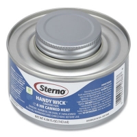 Handy Wick Chafing Fuel, Diethylene Glycol, 4 Hour Burn, 4.8