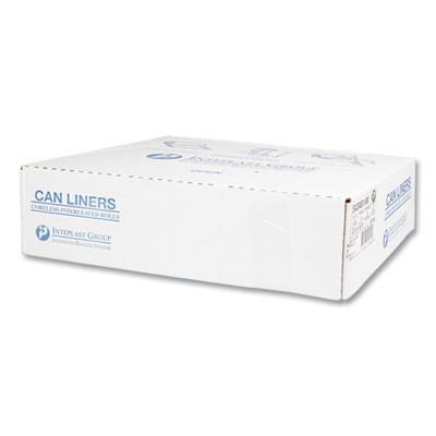 High-Density Commercial Can Liners, 56 gal, 14 mic, 43" x 48