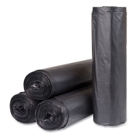 High-Density Commercial Can Liners, 56 gal, 22 mic, 43" x 48