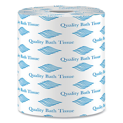 Bath Tissue, Septic Safe, 2 Ply, White, 500 Sheets/Roll, 96