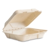 Nourish Molded Fiber Takeout Container, Compostable, 9 x 10