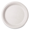 Nourish Molded Fiber Tableware, Compostable, Plate, Sugarcan