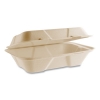 Nourish Molded Fiber Takeout Containers, Compostable, 6.1 x