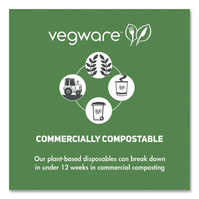 96 Series Cold Cup Lids, Fits Vegware 96-Series Cold Cups, P