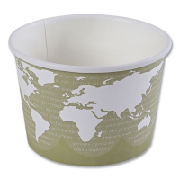 World Art Renewable and Compostable Food Container, 16 oz, 4