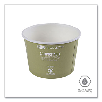 World Art Renewable and Compostable Food Container, 16 oz, 4
