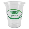 GreenStripe Renewable and Compostable Cold Cups, 16 oz, Plas