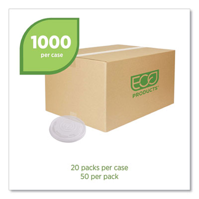 World Art PLA-Laminated Soup Container Lids, Fits 8 oz, Tran