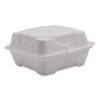 Vanguard Renewable And Compostable Sugarcane Clamshells, 6 X