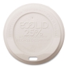 EcoLid 25% Recycled Content Hot Cup Lid, Fits 8 oz Hot Cups,