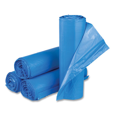 High-Density Commercial Can Liners, 60 gal, 18 mic, 40" x 48