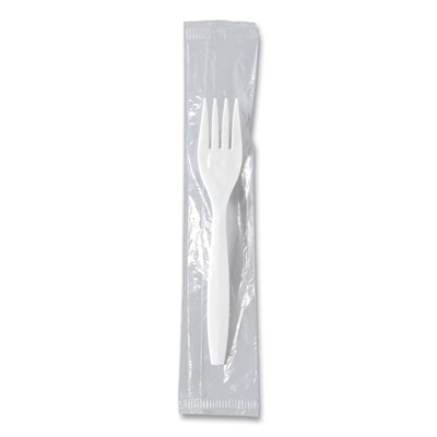 Regal Mediumweight Cutlery, Individually Wrapped, Fork, Plas