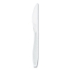 Impress Heavyweight Full-Length Polystyrene Cutlery, Knife,