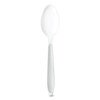 Impress Heavyweight Full-Length Polystyrene Cutlery, Spoon,