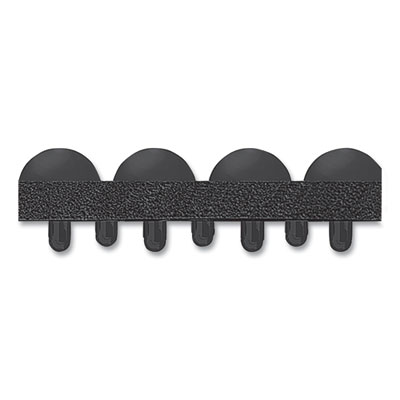Yoga-Flex, Rectangular, Black High/Low Bubble Surface, 24" x