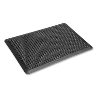 Yoga-Flex, Rectangular, Black High/Low Bubble Surface, 24" x