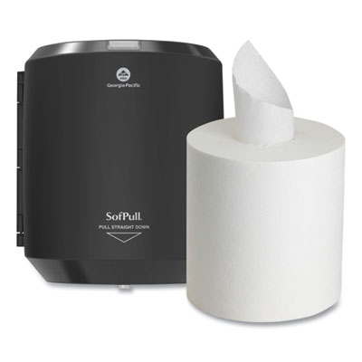 SofPull CenterPull Hand Towel Dispenser, 9.63 x 8.88 x 10.94