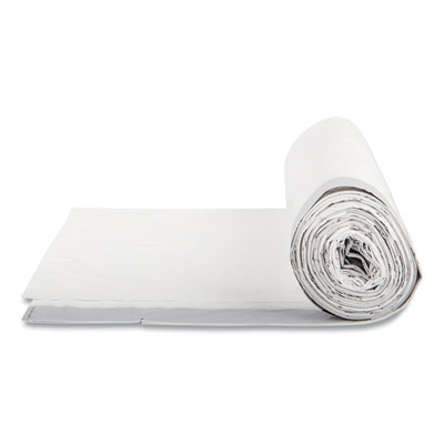 Draw-Tuff Institutional Draw-Tape Can Liners, Drawstring, 55