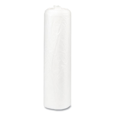 High-Density Commercial Can Liners, 10 gal, 8 mic, 24" x 24"