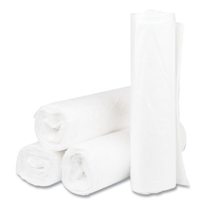High-Density Commercial Can Liners, 33 gal, 11 mic, 33" x 40