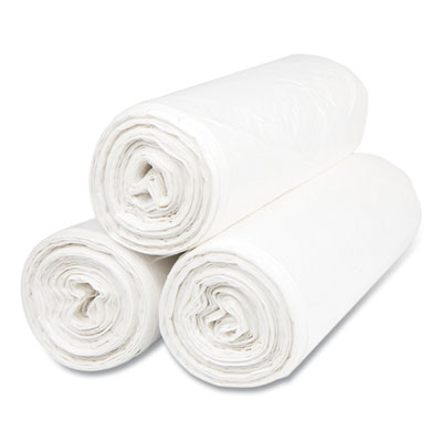 High-Density Commercial Can Liners, 55 gal, 14 mic, 36" x 60