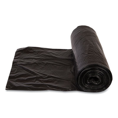 High-Density Commercial Can Liners, 55 gal, 22.1 mic, 36" x