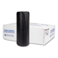 High-Density Commercial Can Liners, 60 gal, 22 mic, 38" x 60