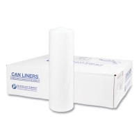 High-Density Commercial Can Liners, 45 gal, 14 mic, 40" x 48