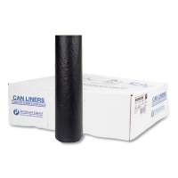 High-Density Commercial Can Liners, 56 gal, 16 mic, 43" x 48
