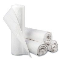 High-Density Commercial Can Liners, 56 gal, 16 mic, 43" x 48