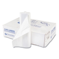 High-Density Commercial Can Liners, 56 gal, 17 mic, 43" x 48