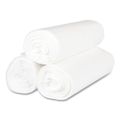 High-Density Commercial Can Liners, 56 gal, 17 mic, 43" x 48