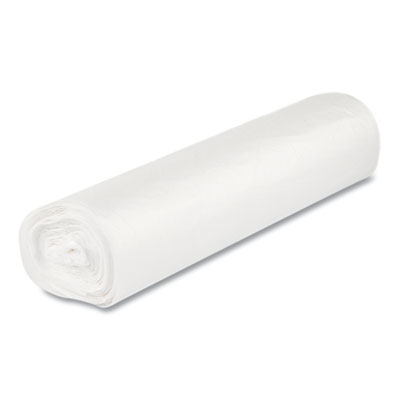 High-Density Commercial Can Liners, 56 gal, 17 mic, 43" x 48