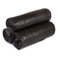 High-Density Commercial Can Liner Value Pack, 56 gal, 19 mic