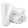 High-Density Commercial Can Liners, 10 gal, 5 mic, 24" x 24"