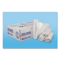High-Density Commercial Can Liners, 30 gal, 13 mic, 30" x 37