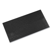 Tuff-Spun Foot-Lover Diamond Surface Mat, Rectangular, Black