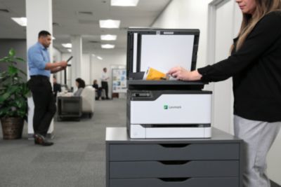 CX532adwe Multifunction Color Laser Printer, Copy/Fax/Print/