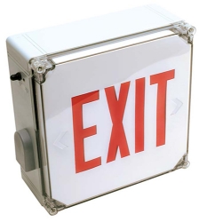 Exit Sign for Wet Locations
