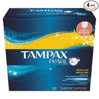 Tampax Pearl Tampons, Regular